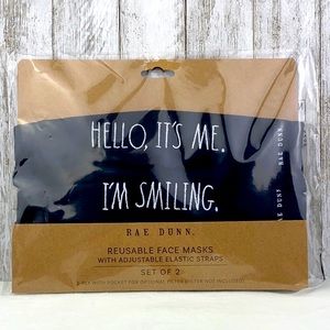 Rae Dunn Face Mask Set